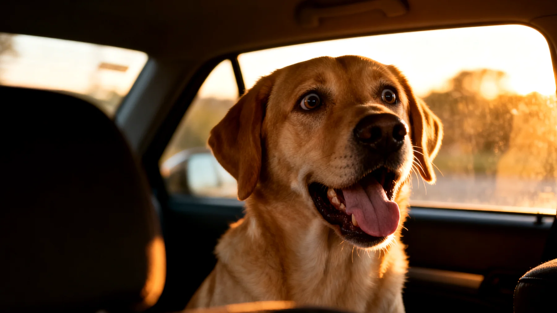 Hunde leiden häufig unter Reisekrankheit, Stress und Unruhe während Autofahrten oder Flugreisen, was sich durch Übelkeit, Erbrechen, Hecheln und Nervosität äußert"